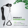 Simple Deluxe E26 Clamp Light Socket, Suit for Max 150