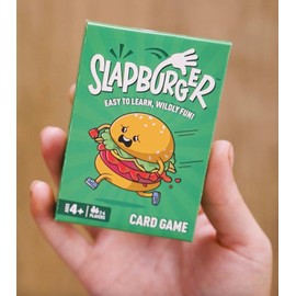 Slapburger – Fast-Paced Family Card Game for Kids Ages 4-12, Teens & Adults – Fun Slap Game Like Slap Jack, War, Slamwich – Easy to Learn, 2-6 Players, Great for Game Night, Travel, Classroom, Birthda