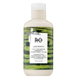 Labyrinth 3-in-1 Texturizing Shampoo + Conditioner + Styler | Touchable Texture + Volume + Hydration | Vegan + Cruelty-Free | 6 OZ