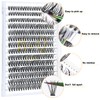 Lash Clusters 30D-0.07D-9-15MIX B&Q Lash Individual Lashes 280 Clusters False