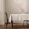 Home Direct Large Rectangular Fabric Tablecloth 140x200cm 55"x78" Cream