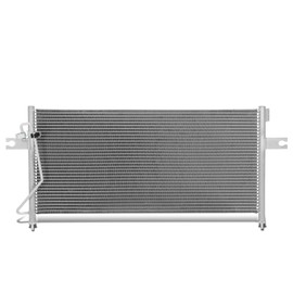 DNA MOTORING Aluminum Air Conditioning A/C Condenser Compatible with Nissan Frontier 1998-2002 / Xterra 2000-2002, NI3030106, OEM-CDS-4978