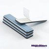 Magic Slider Rectangular Self-Stick Furniture Sliders 15/16" x 4", Heavy