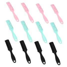 Baluue 12pcs Dual-sided Hair Thinning Cutting Comb for Men Women Reliable Hair Styling Tools for Wet Dry for Salons and Home Use