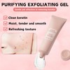 Facial Exfoliating Gel,Purifying Exfoliating Gel,Exfoliat-ing Face Wash Scrub with Collagen