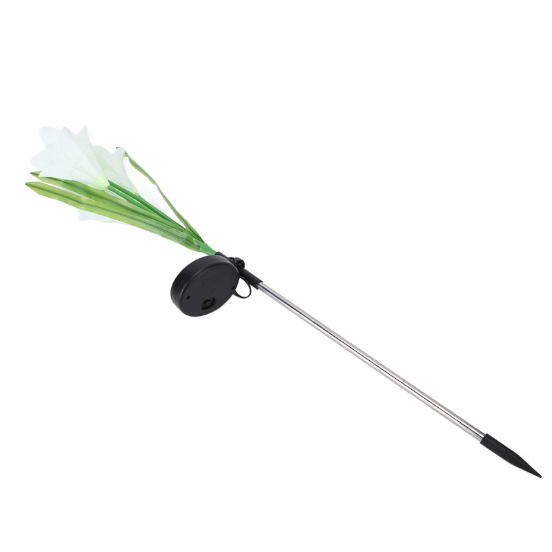 Solar Powered Flower Lights Waterproof Outdoor Solar Garden Stake Lights