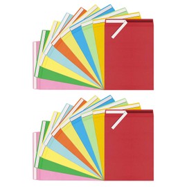 Mxinxiu 20 Pcs 10x13 inches Colored Catalog Envelopes self seal 28lb Colorful Printable Kraft Ultra Strong Peel & Seal For Mailing, Storage And Organizing Acid Free