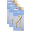 Gunze SBS570 Women's Short Stockings, Sabrina, 3 Pairs Set, Cool,