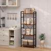 Zhitians Triple 4 Tier Bookshelf, Tall Book Shelf with 11
