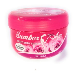 Sumber Ayu White Body Scrub, 250 Gram (Flower)