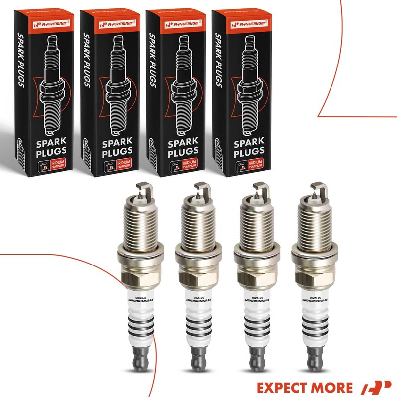 A-Premium Iridium Platinum Bujías compatibles con Subaru Outback 2010-2012, Legacy