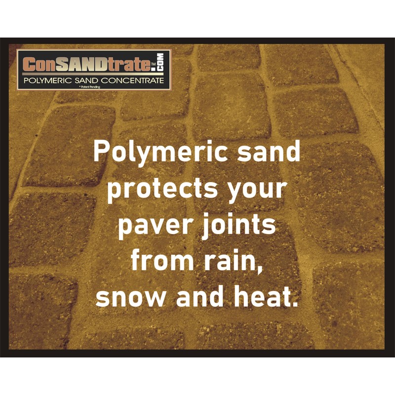 Consandtrate Polymeric Sand for Concrete Paver Joints up to 2"