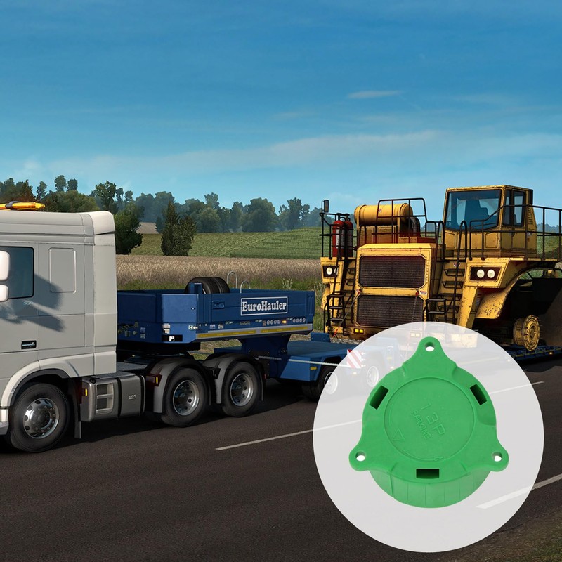 FAST-FX 1280B Green Cap for 8-Pin/13-Pin Plug - Universal Trailer