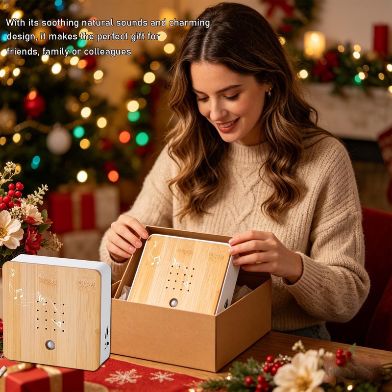 Bird Chirping Soundbox, Bird Singing Speaker with Motion Sensor