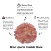 Rose Quartz Crystal - Love Gemstone - Tumbled Polished Natural