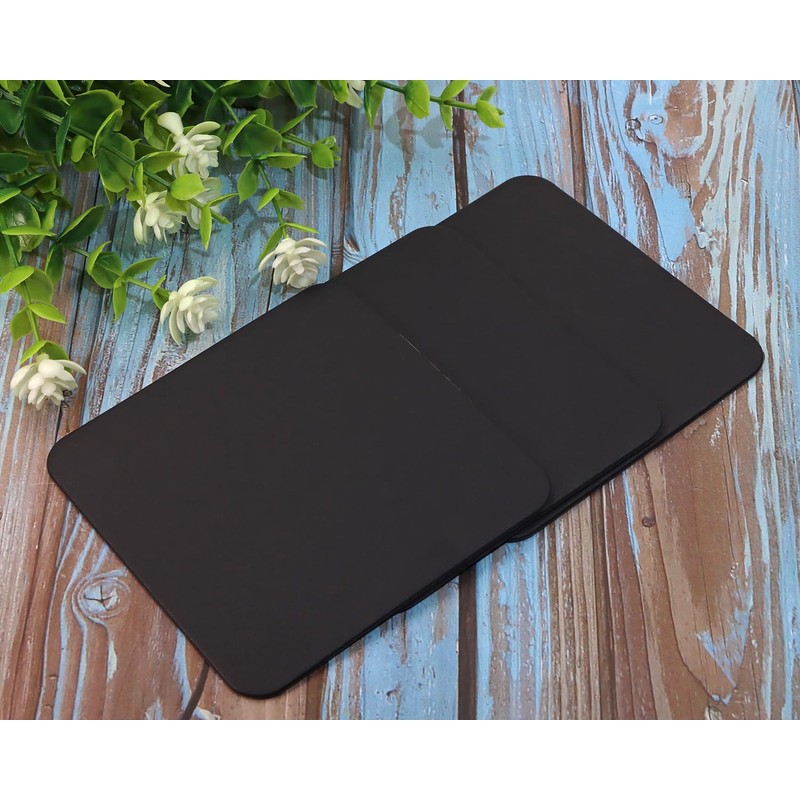 Mini Skater 3pcs Bar Coasters 10x10x0.2CM Square Silicone Coasters for