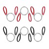 Pack of 6 Stainless Steel Wire Saw, 70 cm Cable