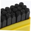KONTONTY Durable Steel Metal Stamping Set Letter Punch for Craft