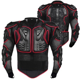BASESILK Motorcycle Armor Jacket Spine Chest Protection Full Body Gear Motocross Motos Protector Motorcycle MTB Jacket
