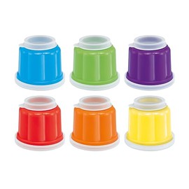 Avanti 12488 Jelly Moulds 6-Piece Set, Multicolour