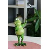 Juliana Standing FROG with Phone SELFIE STICK Ornament (18cm +