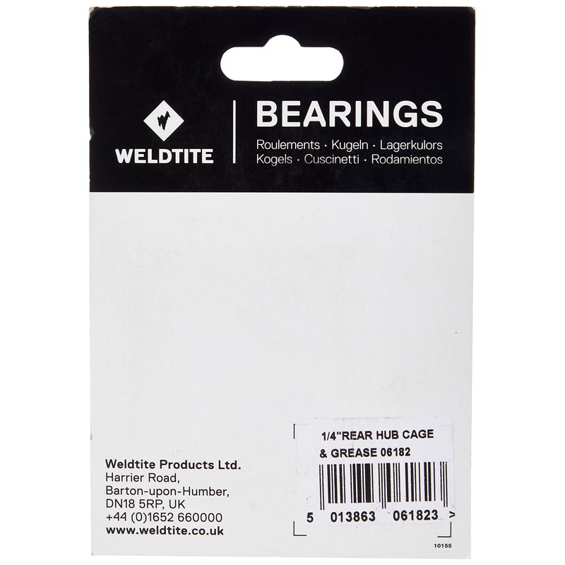 Weldtite Unisex Rml182 Ball Cage Hub, Silver, 1 4-Inch UK