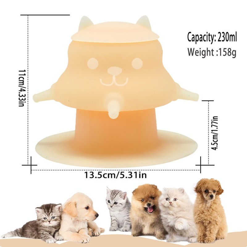Puppy Milk Feeders for Multiple Nipples,Nipples Puppy Nursing Station with