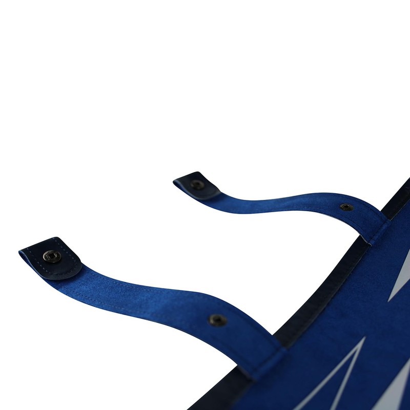 Blue Travel Roll Up Backgammon Set 13 Inch