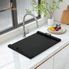 Hanobe Stove Noodle Board Cover: Black Gas Electric Cover Top