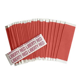 Sunshine Tape | Liberty Red Liner Wig Tape | 36 Pieces | Clear Double Sided Adhesive (1" Straight)
