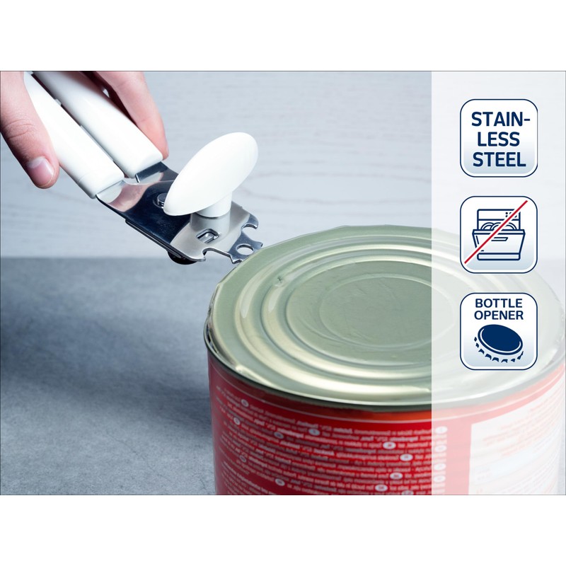 Leifheit 03141 Exact Can Opener – White by Leifheit