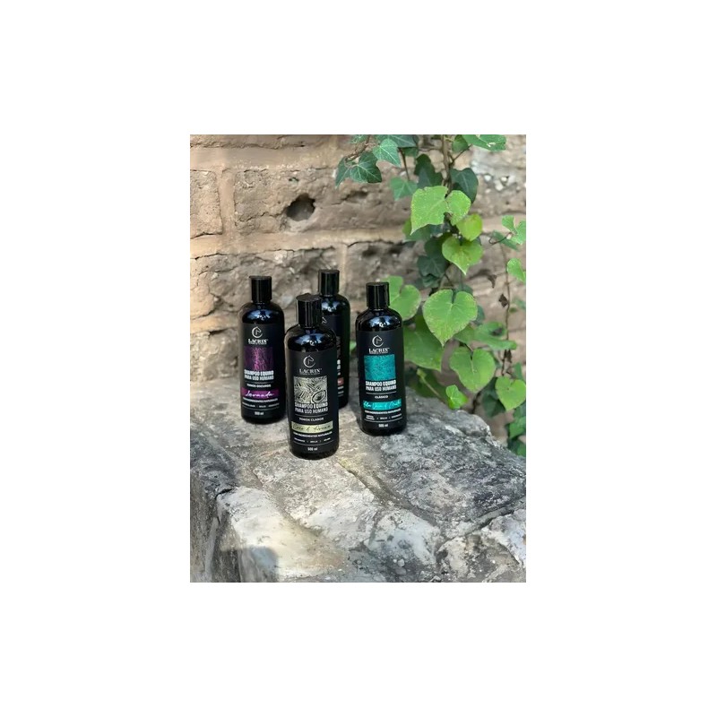 Shampoo de Cola de Caballo Lacrin Menta Clásico Equino Limpieza