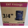 Carlon 3/4" ENT to EMT Adapter A245E-CAR Blue Non Metallic