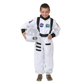 Funny Fashion Astronaut Costume For Children, White 116