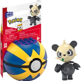 MEGA Pokémon Juguete de Construcción Pokébola Pancham