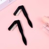 2Pcs Folding Eyelash Comb Stainless Eyelash Separator Teeth Eye Lash