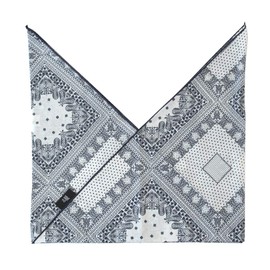 &NE NHK-029-WH Azuma Bag, Paisley, White
