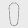 Cuban Link Chain (Silver) - 12mm - Length: 24"