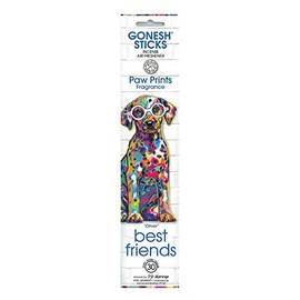 Oka GONESH Incense Sticks Best Friends Oliver (Pachouli, Amber, Musk Blend), 30 Sticks