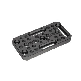 DINESK Multi-Function Cheese basePlate with 1/4 3/8 Threads,Switching Plate Camera Easy Plate for Railblocks Dovetails and Short Rods