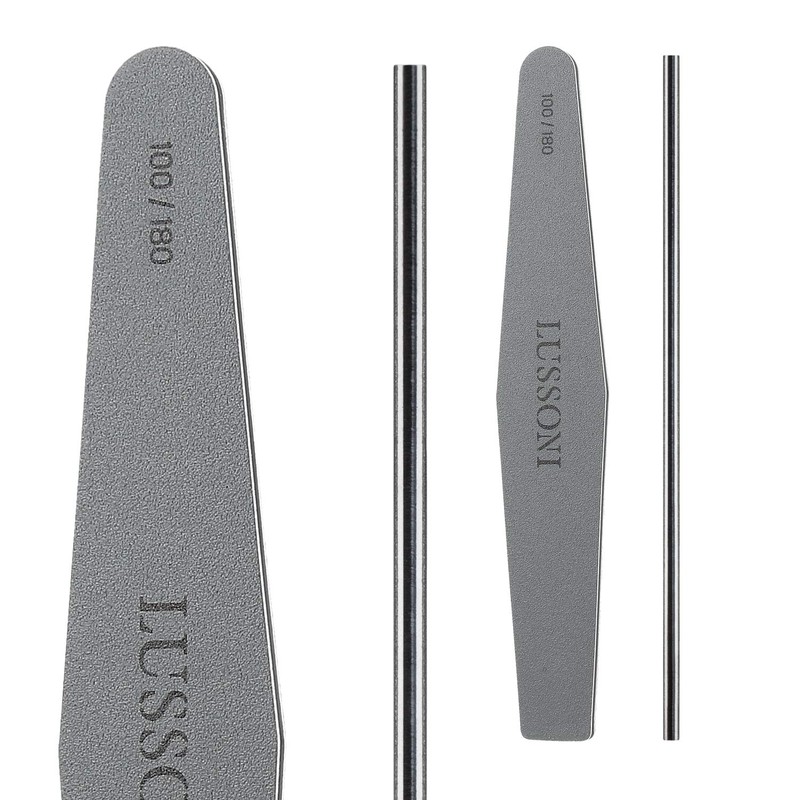 TB TOOLS FOR BEAUTY T4B Lussoni Mylar Trapezoidal Nail File,