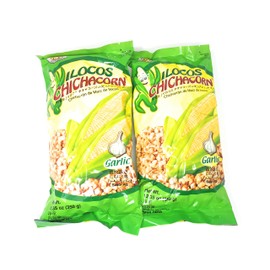Ilocos Chichacorn Cornick Corn Nuts - Garlic Flavor, 12.35 oz (350g), 2 Pack