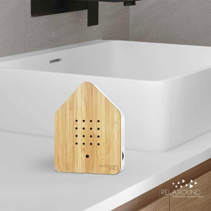 RELAXOUND Original chirping box wood solid wood front bamboo