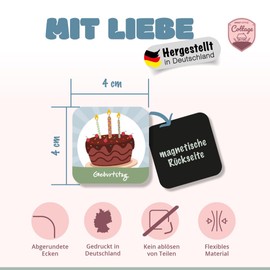 Magnets for Weekly Planning - Nursery - Daily Schedule - Routine - Made in Germany