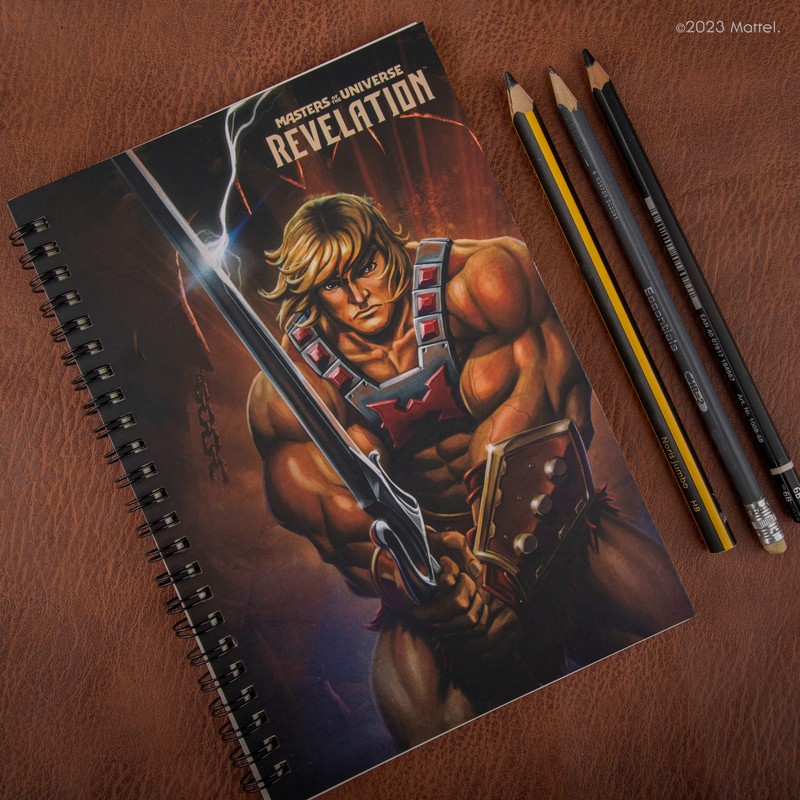 Cinereplicas MOTU - He-Man Spiralnotizbuch 120p 14.5 * 21cm -
