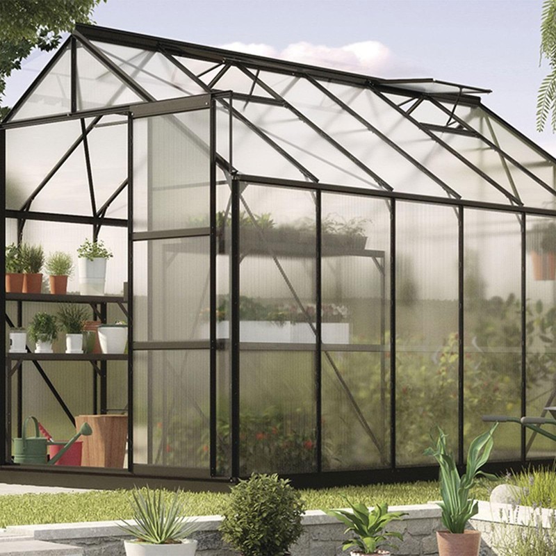 Clear H-Section Polycarbonate Sheet Joining Strip Muntin - 10mm, 1.45m