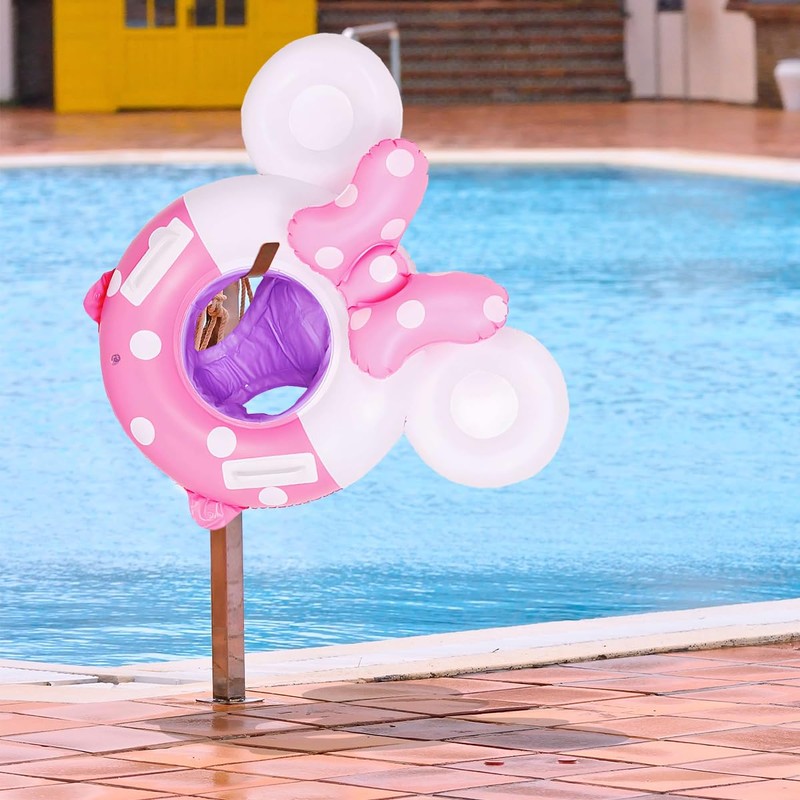 Minnie Swimming Float Swimming Ring Inflatable Pool Floating Round Pool