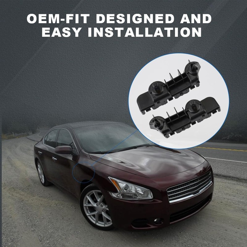 JDMON Front Bumper Bracket Compatible with Nissan Maxima 3.5L V6