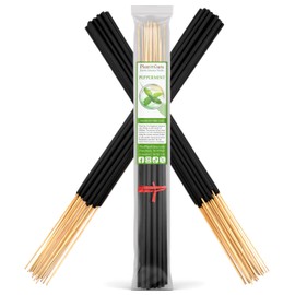 Peppermint Exotic Incense Sticks Jumbo 19 Inch Long - Bulk 1 Bundle 27 to 30 Sticks - Natural 19" Extra Large with A Smooth Aroma That Burns for 3 to 4 Hours Each.