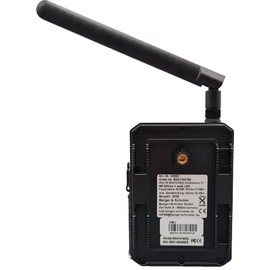 Berger + Schröter BG410 LTE Wildlife Camera with PIR Motion Sensor, 2 Black LEDs with 940 nm + White LEDs, 37 Million Pixels (4 MP CMOS Sensor), 4K Videos, 1.44 Inch TFT Screen